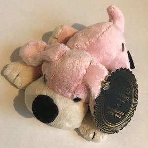FAO Schwarz New Penelope the Pink Pup Plush 9”